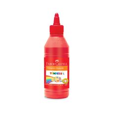 Faber-Castell - Témpera 250 ml rojo