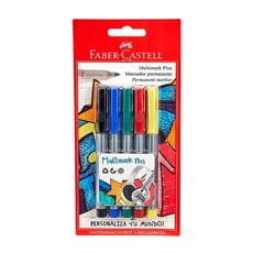 Faber-Castell - Multimark Plus colores estándar x 5