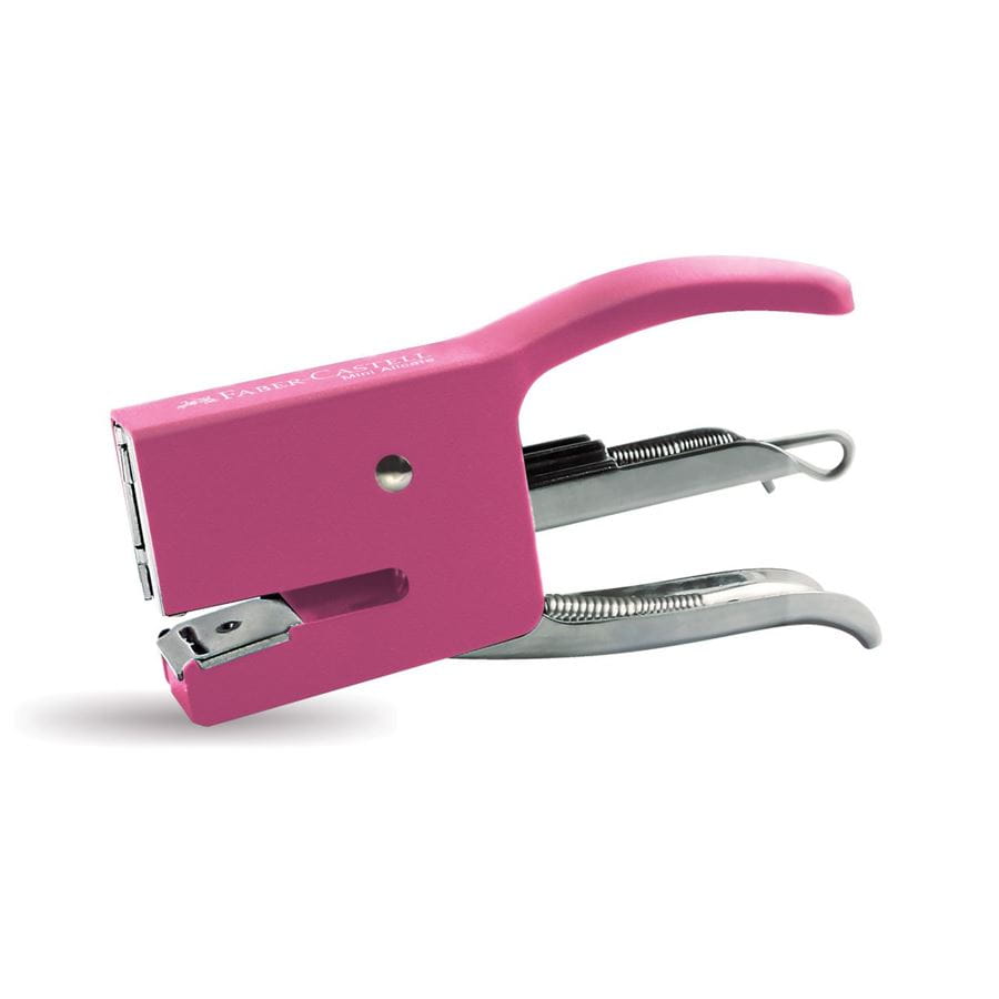 Faber-Castell - Engrapador mini alicate P-102 rosado