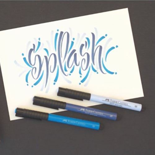 Handlettering con los rotuladores Pitt Artist Pen Brush y Soft Brush
