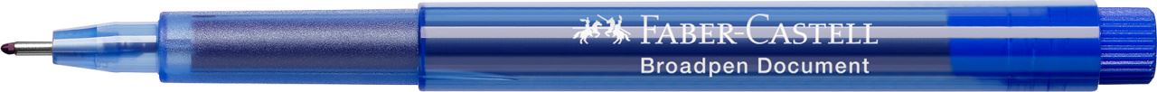 Faber-Castell - Rotulador Broadpen document azul