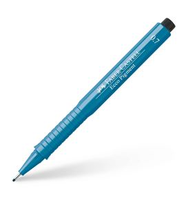 Faber-Castell - Rotulador calibrado Ecco Pigment, 0,7 mm, azul