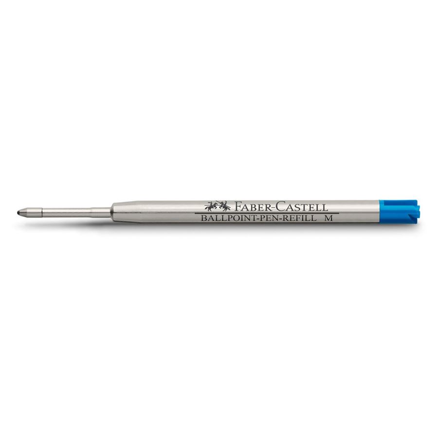 Faber-Castell - Recambio para bolígrafo, M, azul