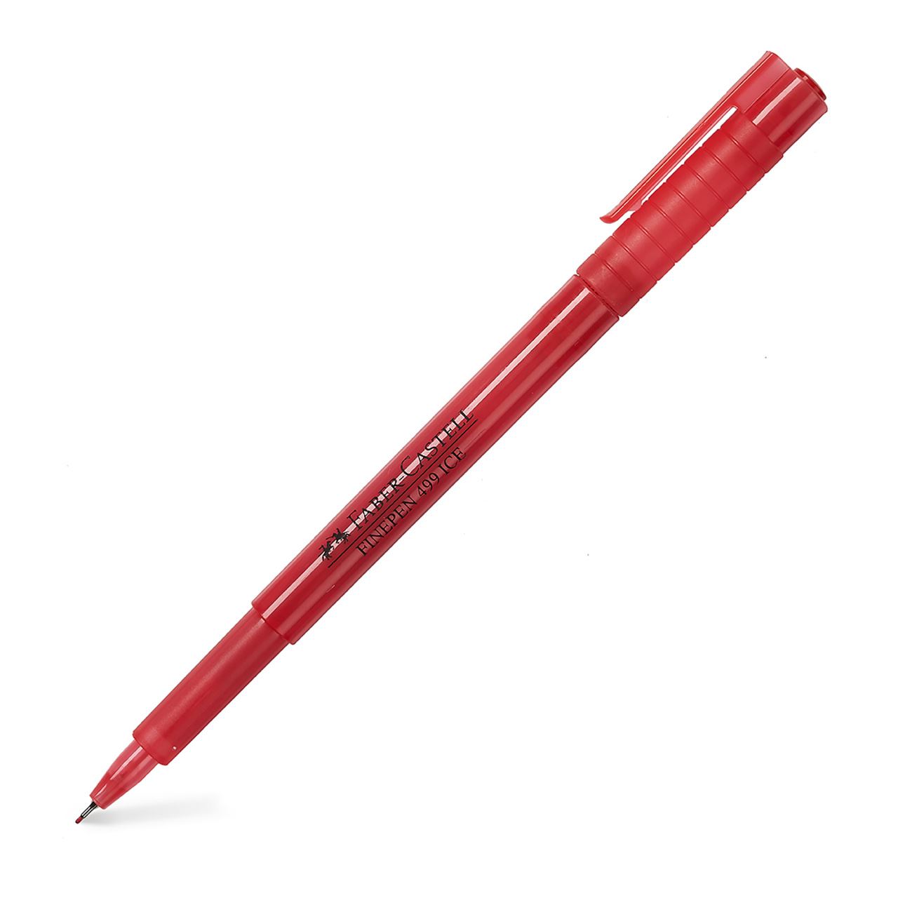 Faber-Castell - Rotulador Finepen 499 Ice rojo
