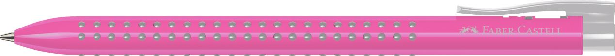 Faber-Castell - Bolígrafo retráctil Grip 2022-M rosado