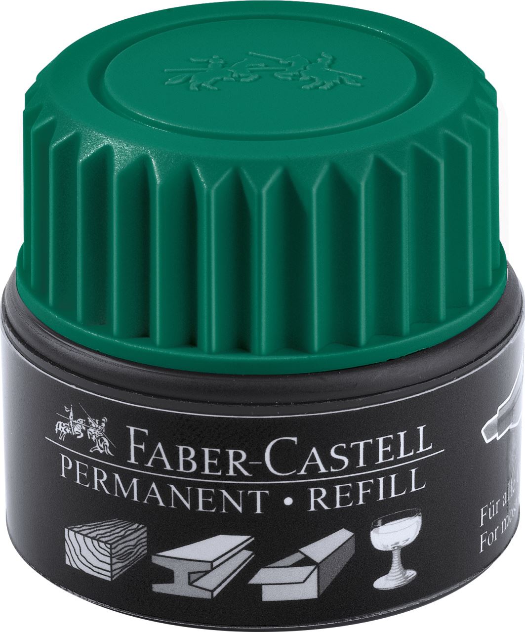 Faber-Castell - Tintero Grip, verde