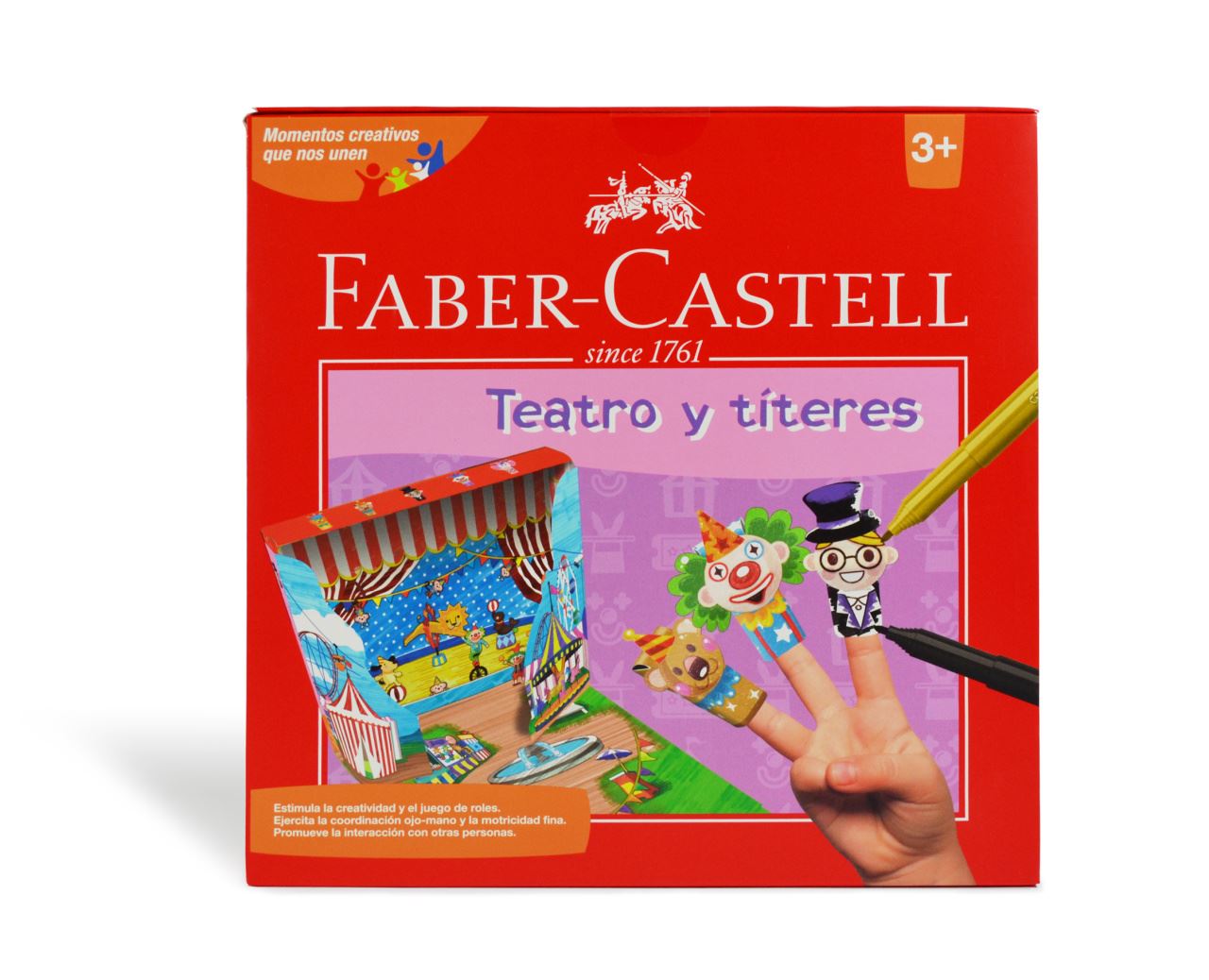 Faber-Castell - Set Creativo Teatro y Títeres