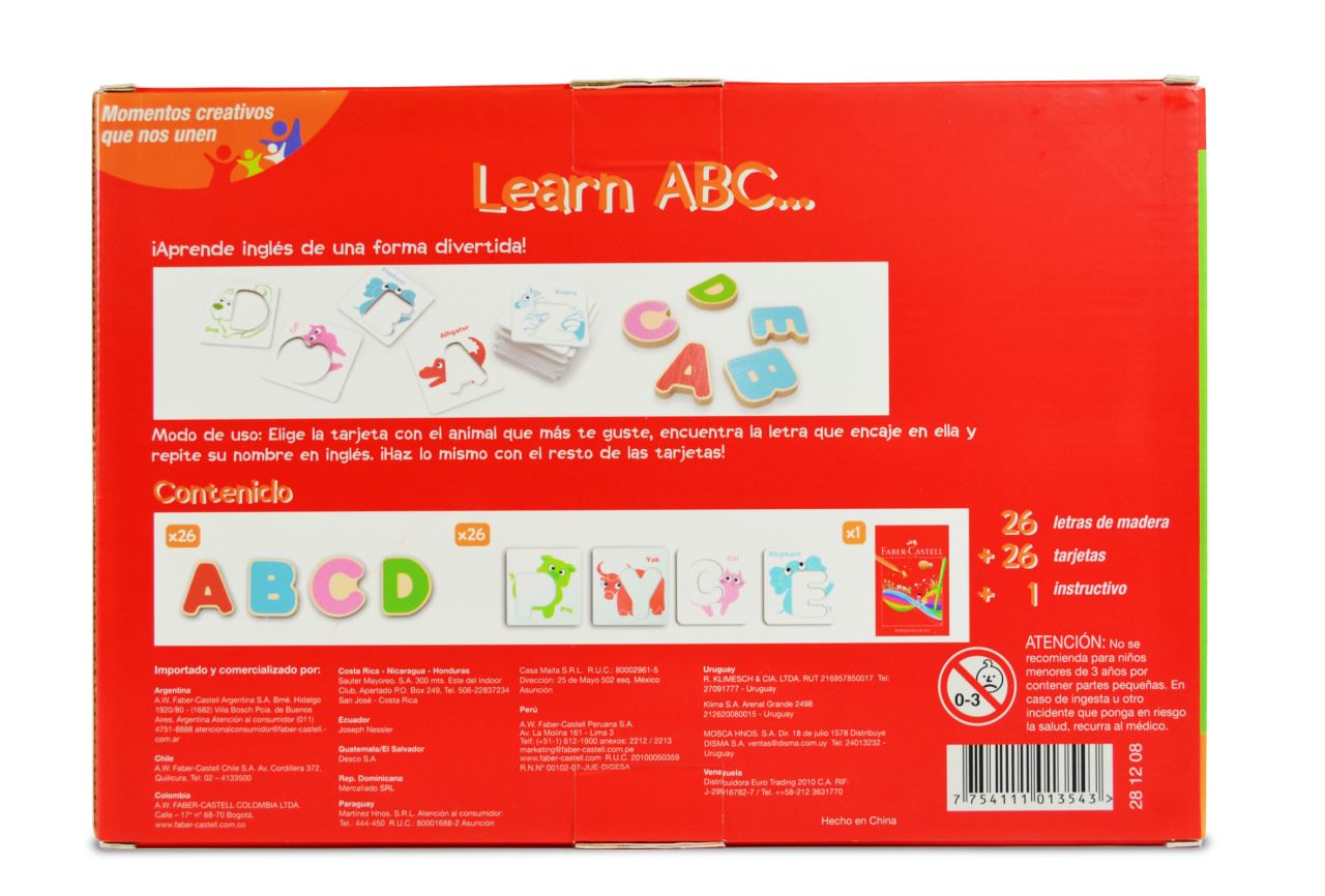 Faber-Castell - Set Learn ABC