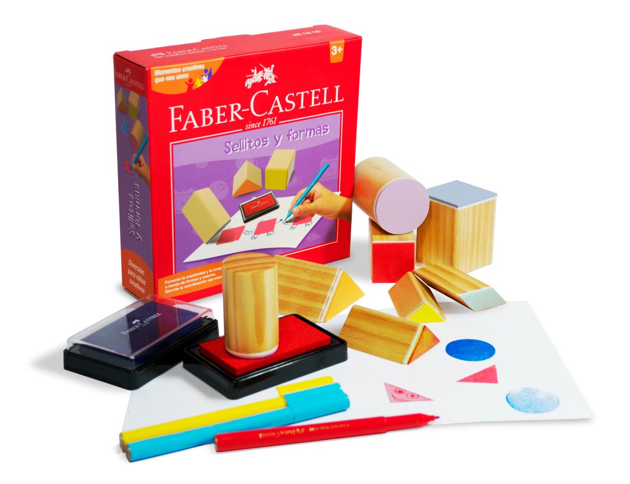 Faber-Castell - Set Creativo Sellitos y Formas