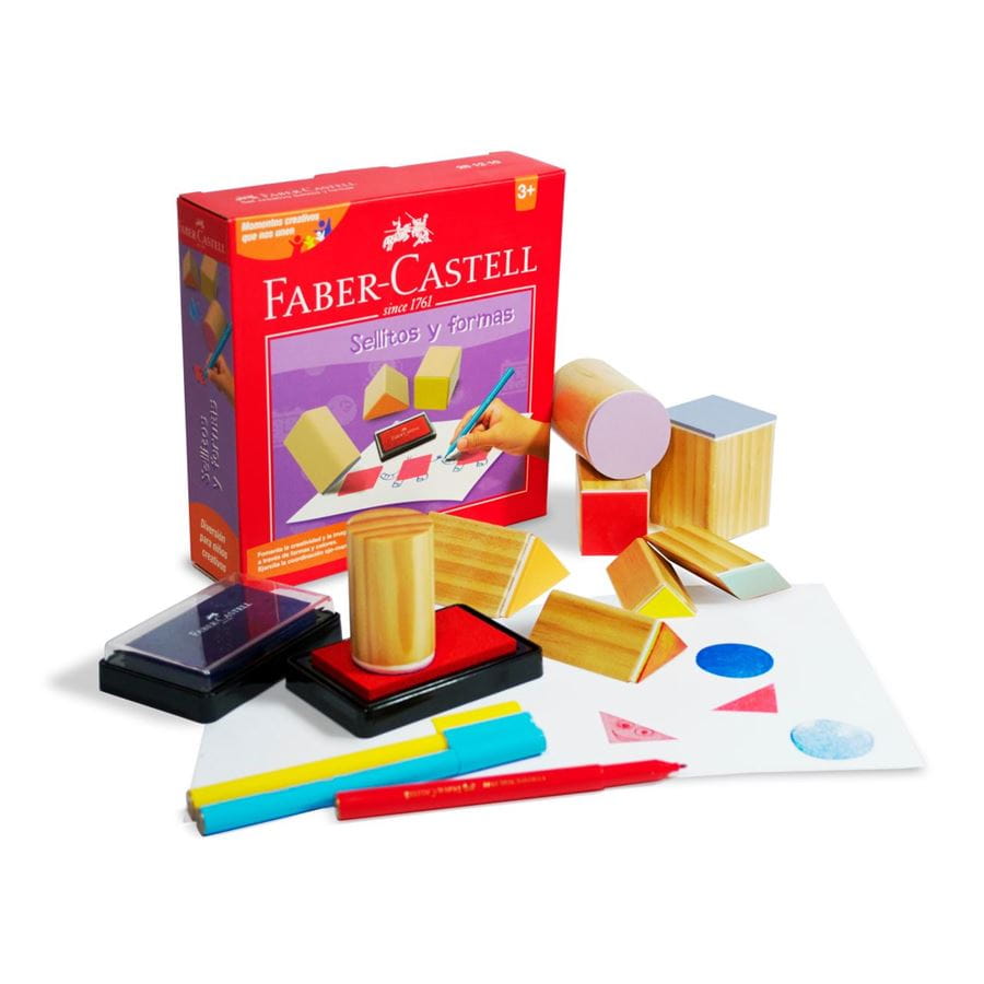 Faber-Castell - Set Creativo Sellitos y Formas