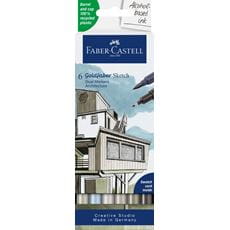 Faber-Castell - Sketch Marker Gofa Arquitectura set x6