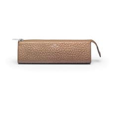 Faber-Castell - Porta accesorios mediano cuero pardo dorado