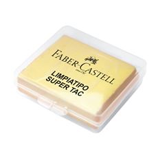 Faber-Castell - Limpiatipo amarillo pastel SUPER TAC