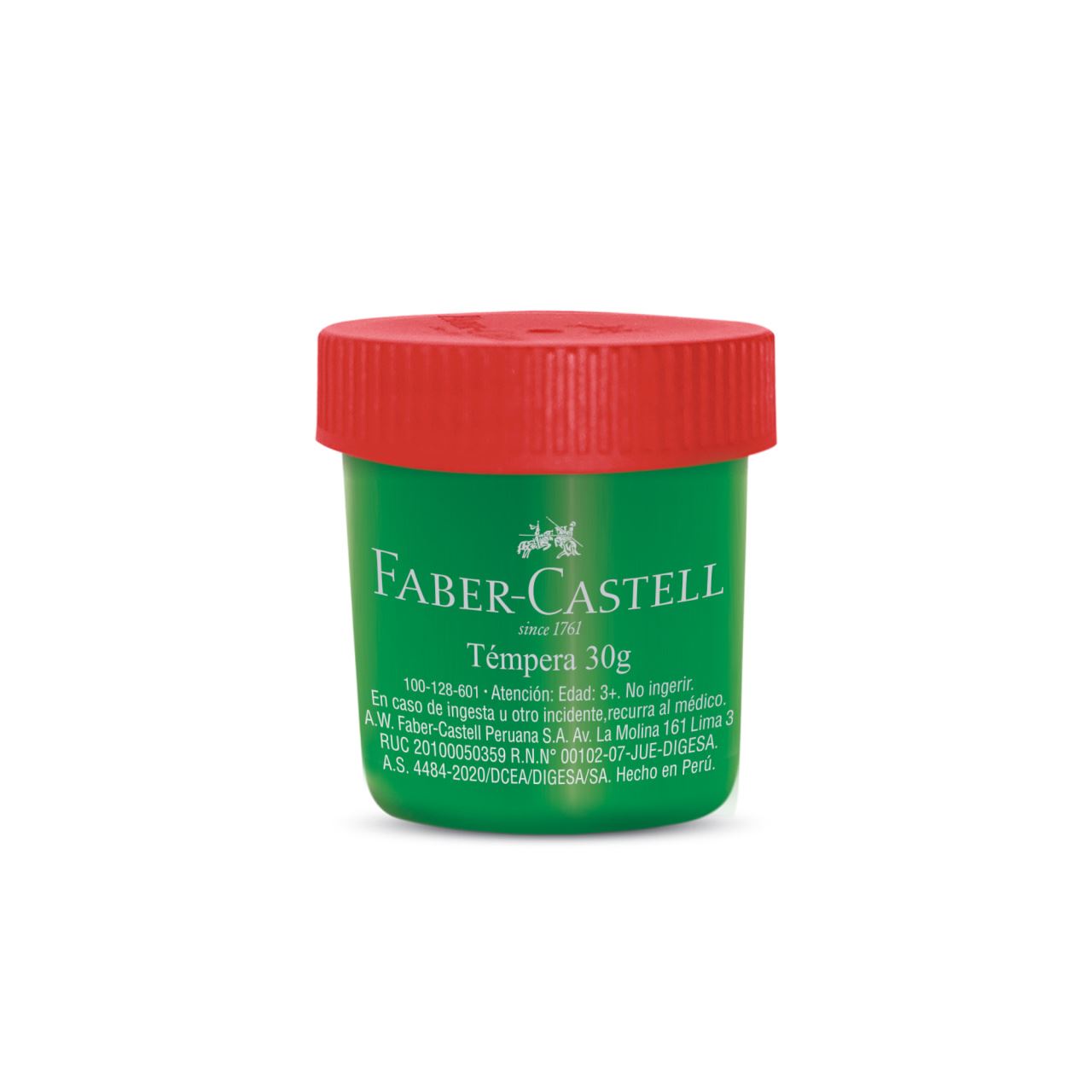 Faber-Castell - Témpera unitaria 30g Verde