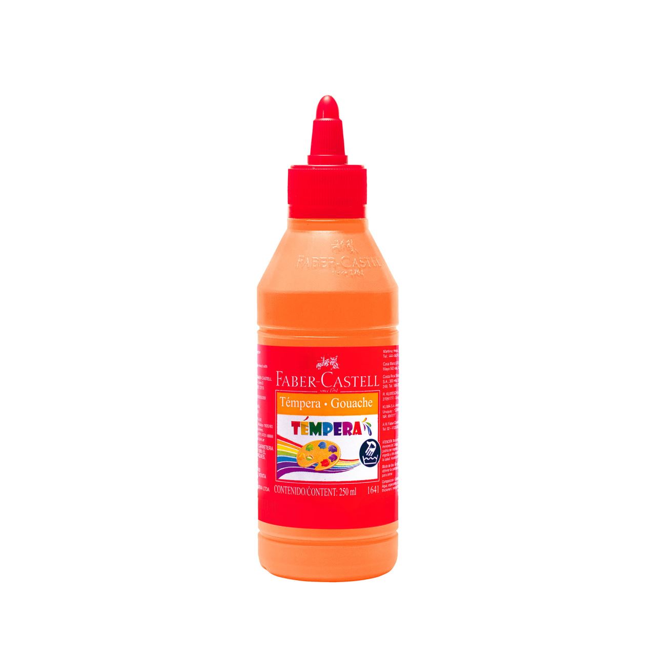 Faber-Castell - Témpera 250 ml anaranjado