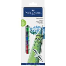 Faber-Castell - Estuche de iniciación pintura al óleo, 12 x tubo 12 ml