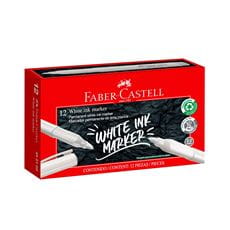 Faber-Castell - Marcador permanente blanco