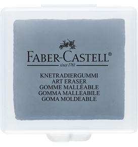Faber-Castell - Goma moldeable gris para artistas en estuche