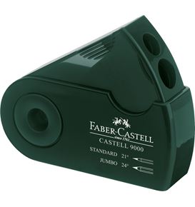 Faber-Castell - Afilalápices doble Castell 9000, verde