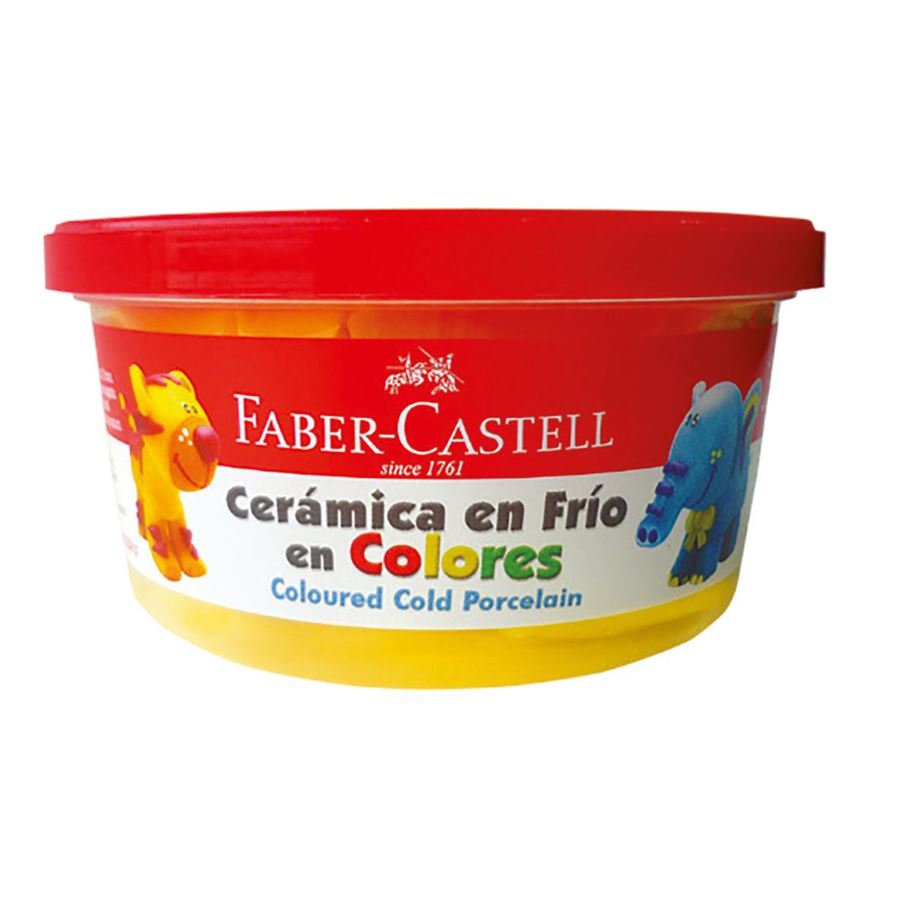 Faber-Castell - Cerámica en frío CF-250 amarillo 250g