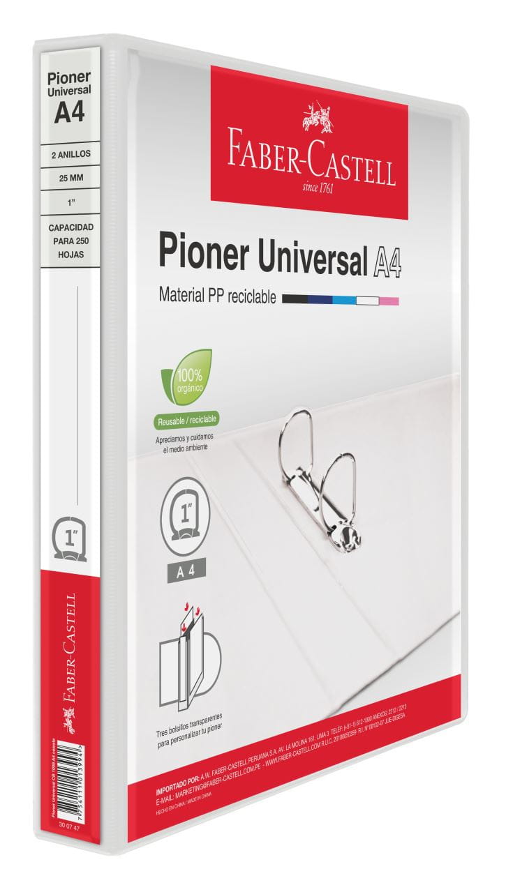 Faber-Castell - Pioner Universal A4 blanco