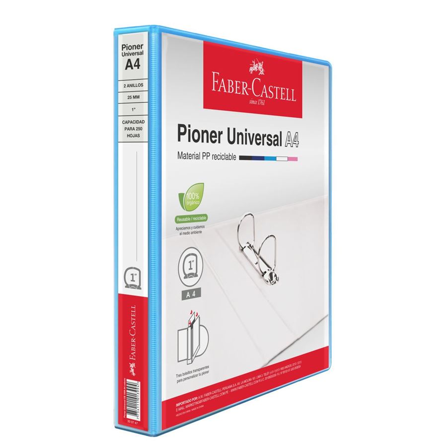 Faber-Castell - Pioner Universal A4 celeste