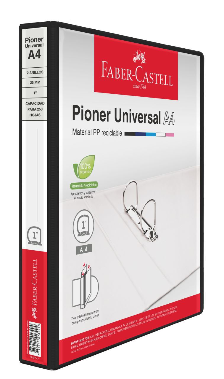 Faber-Castell - Pioner Universal A4 negro