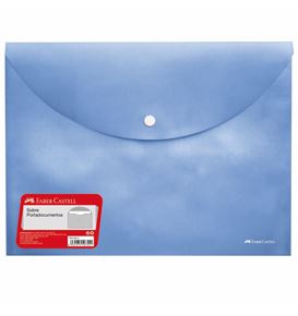 Faber-Castell - Sobre porta documentos A4 azul