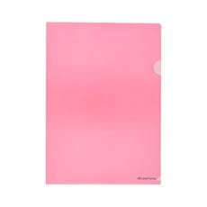 Faber-Castell - Folder transparente color rosado set x 10