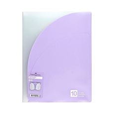 Faber-Castell - Folder A4 10 bolsillos AF3127-SF violeta