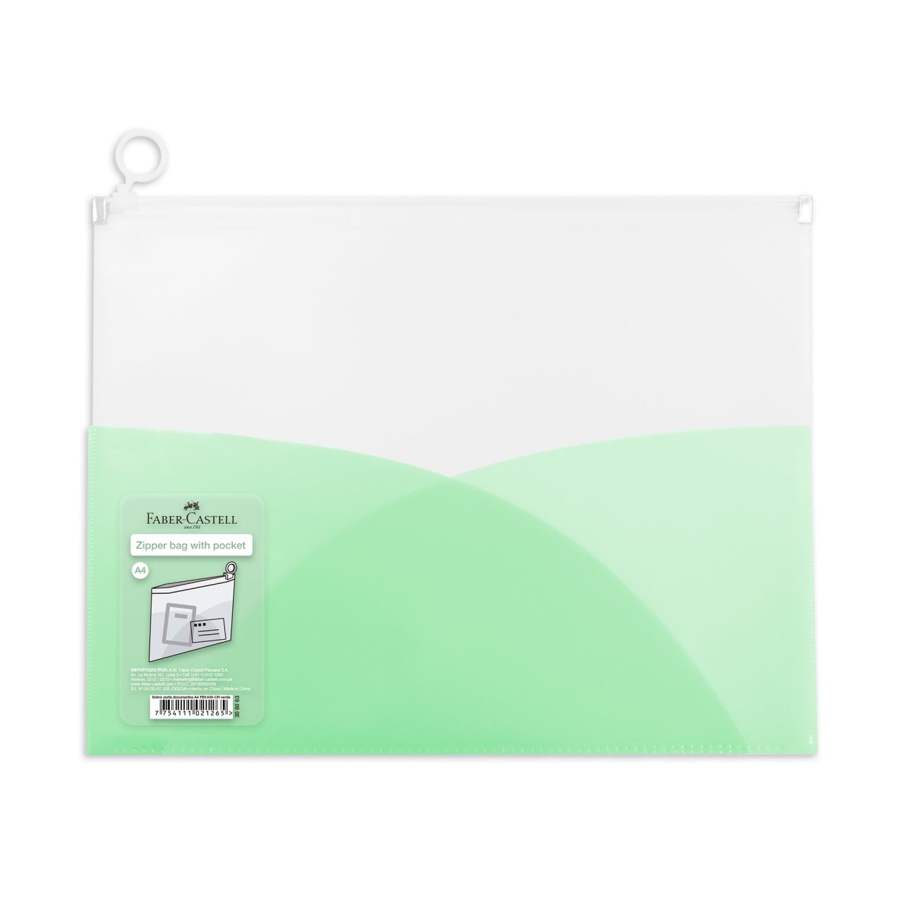 Faber-Castell - Sobre porta documento a4 verde