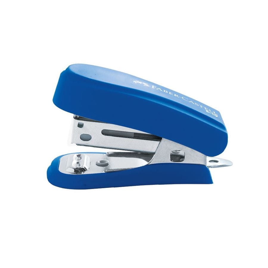 Faber-Castell - Mini engrapador E-10 para 10h azul