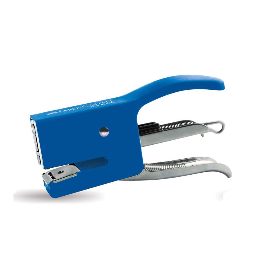 Faber-Castell - Engrapador mini alicate P-102 azul