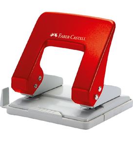 Faber-Castell - Perforador metálico U-20 para 20h rojo