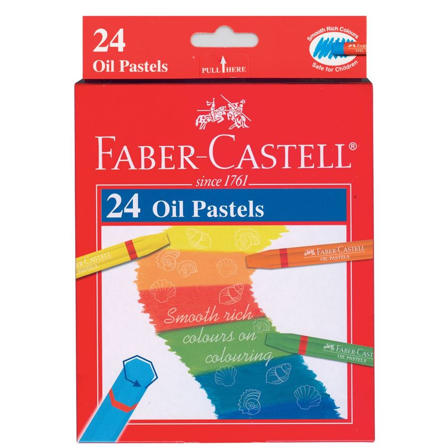 Faber-Castell - Oleo Pastel cajita x24