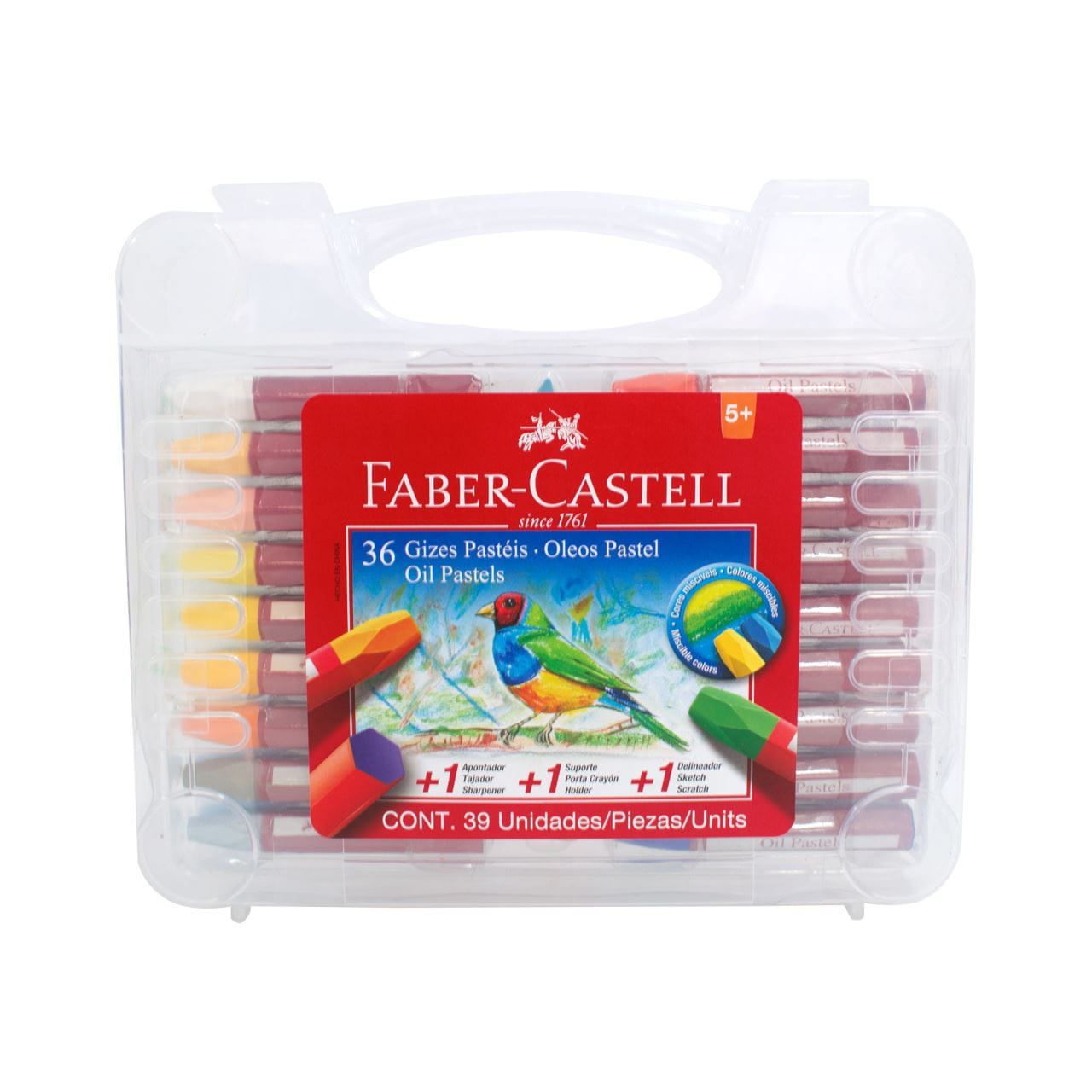 Faber-Castell - Oleo Pastel estuche rig. set x36