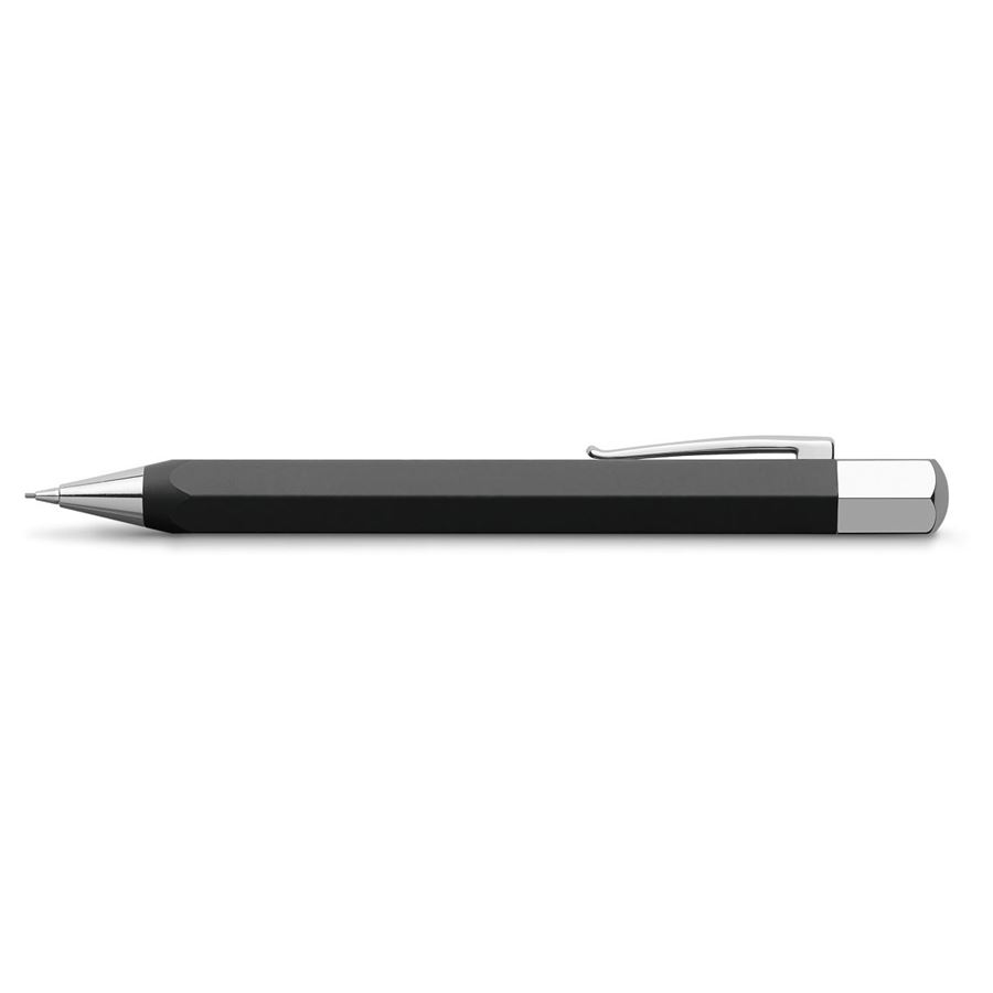 Faber-Castell - Portaminas Ondoro resina, 0,7 mm, negro grafito