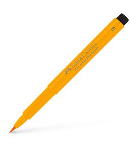 Faber-Castell - Rotulador Pitt Artist Pen Brush, amarillo de cromo oscuro