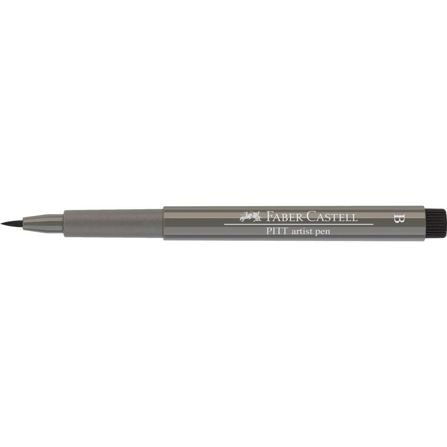 Faber-Castell - Rotulador Pitt Artist Pen Brush, gris cálido IV