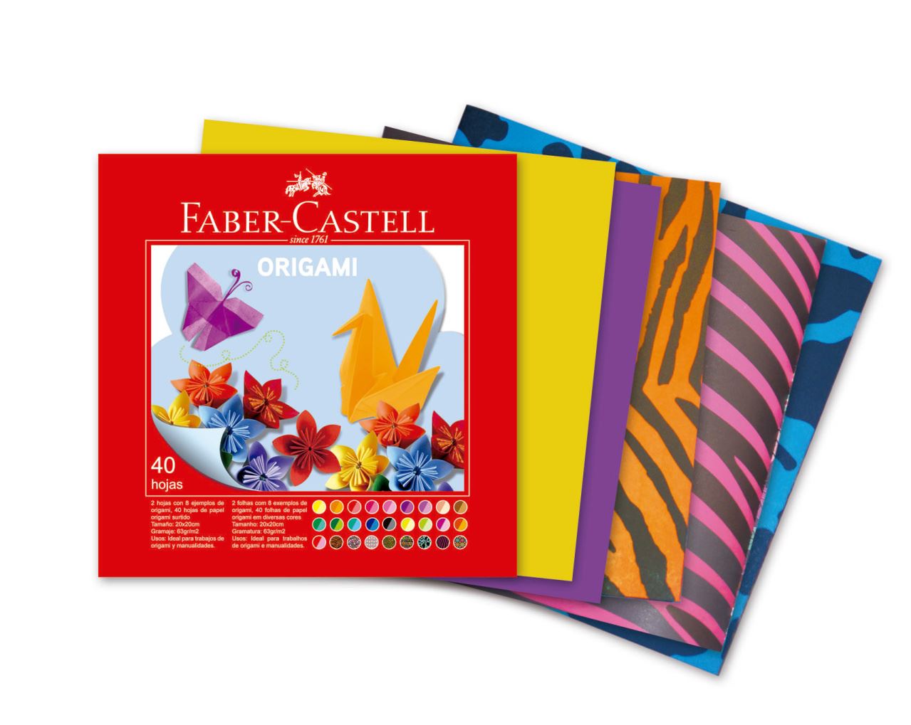 Faber-Castell - Block origami x 40 hojas
