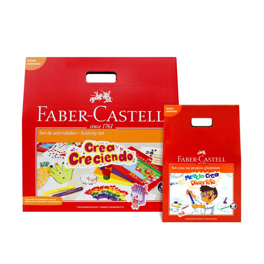 Faber-Castell - Set Aprende y Diviértete en casa