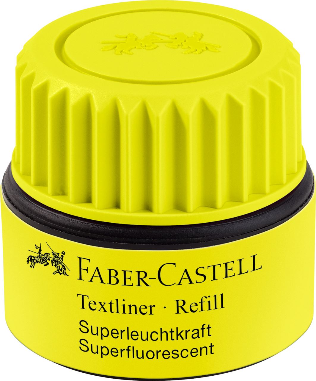 Faber-Castell - Tintero Textliner 1549, amarillo