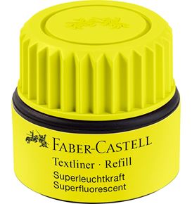 Faber-Castell - Tintero Textliner 1549, amarillo