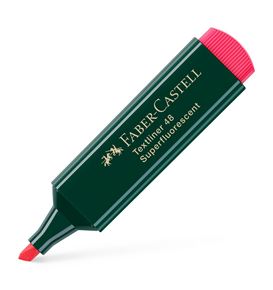 Faber-Castell - Marcador Textliner 48 superfluorescente, rojo