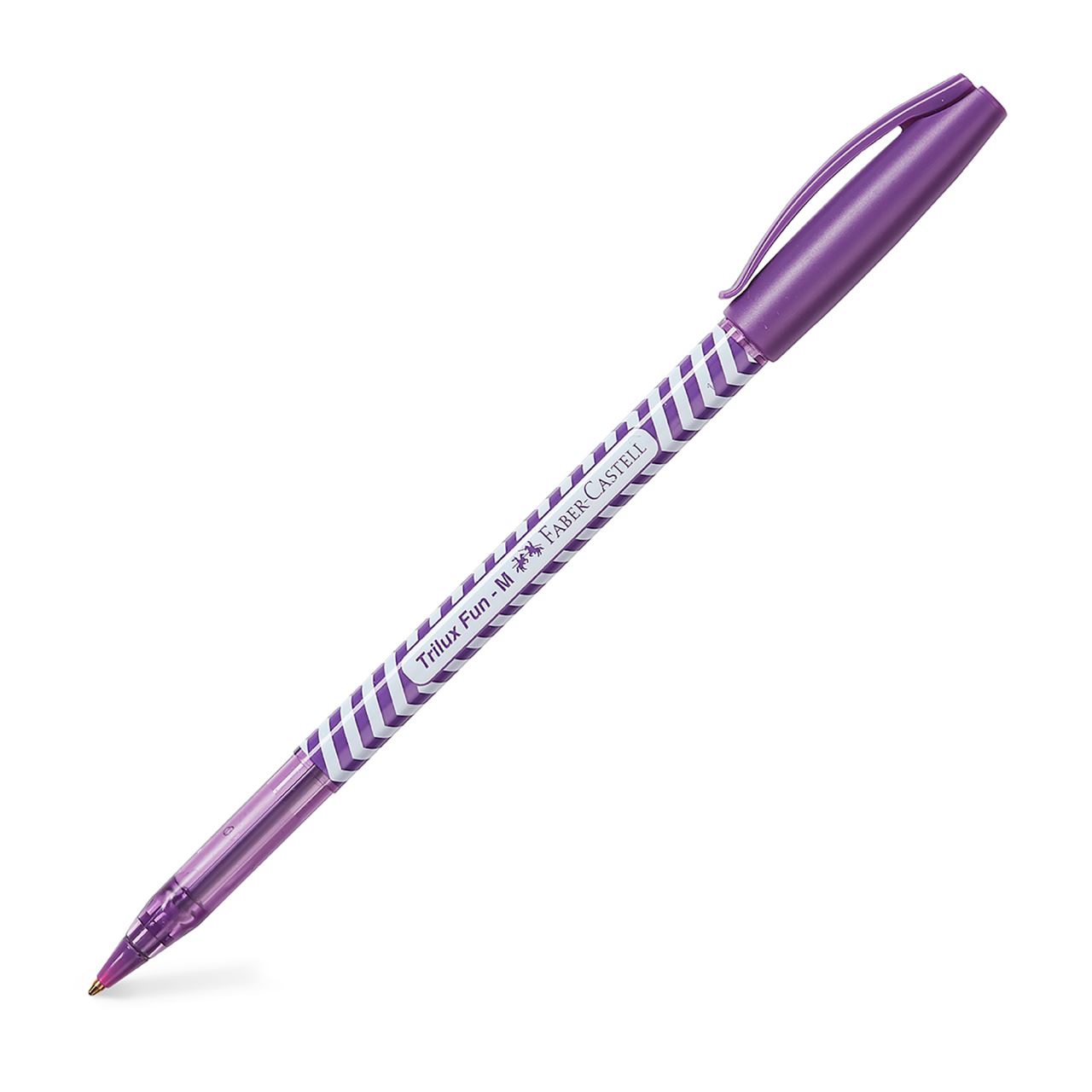 Faber-Castell - Bolígrafo Trilux Fun violeta