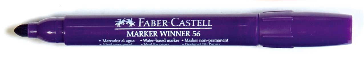 Faber-Castell - Marcador Winner 56 violeta x12