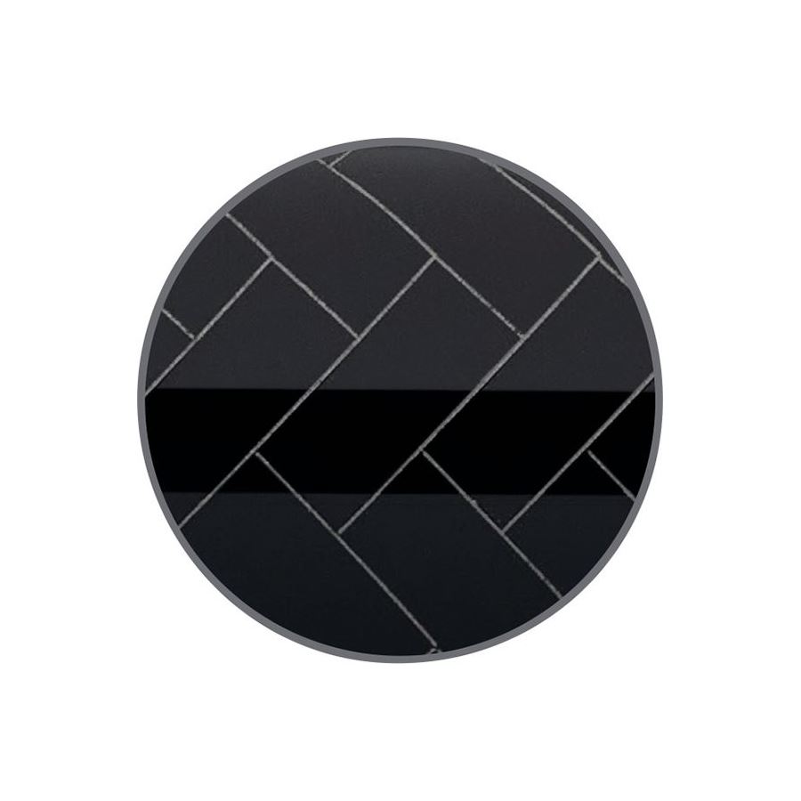 Faber-Castell - Pluma estilográfica e-motion resina trenzado, M, negro